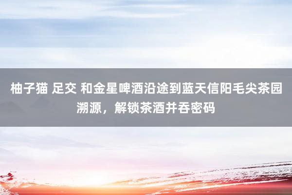 柚子猫 足交 和金星啤酒沿途到蓝天信阳毛尖茶园溯源，解锁茶酒并吞密码